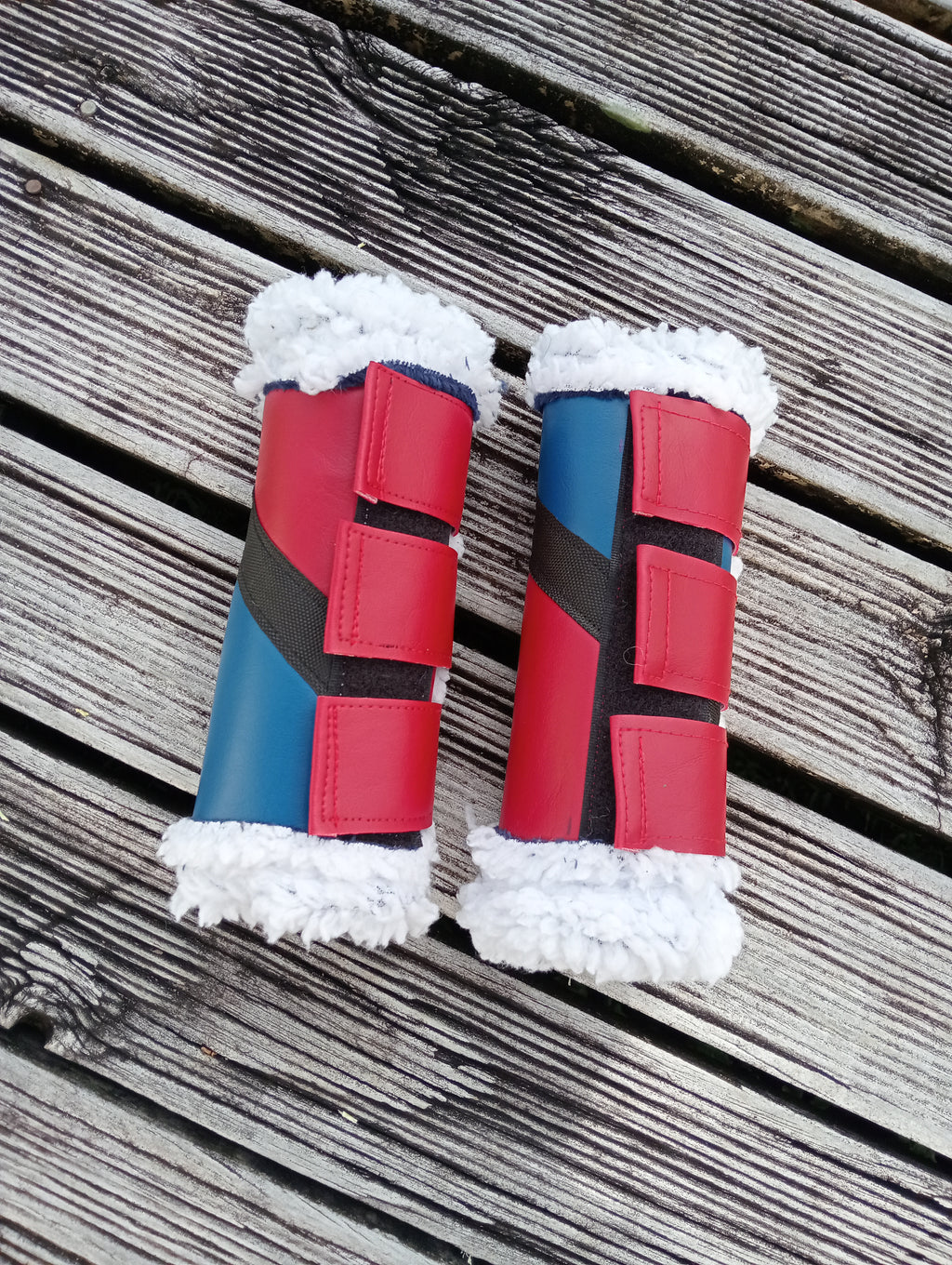 Pony Stable Boots – Vinyl & NZ Wool Lined