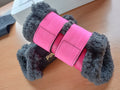 Hack Brush Boots pink
