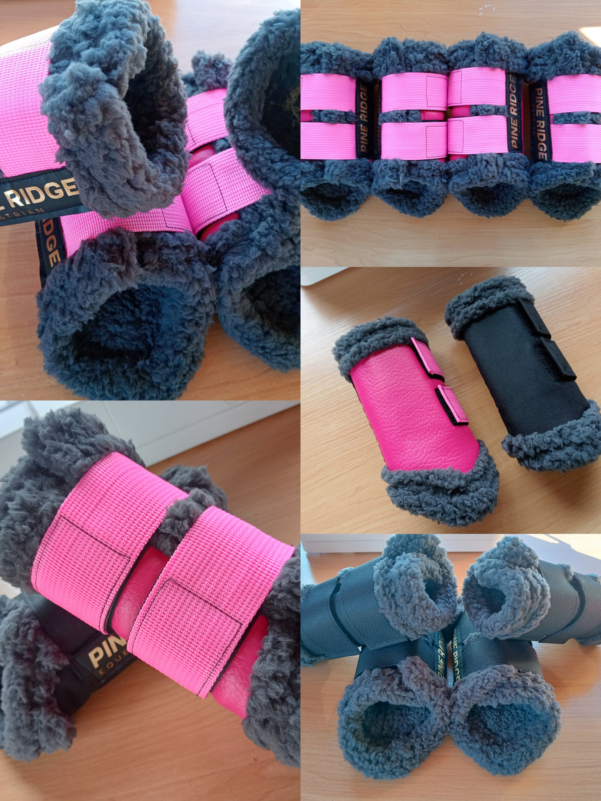 Pony Brush Boots Pink